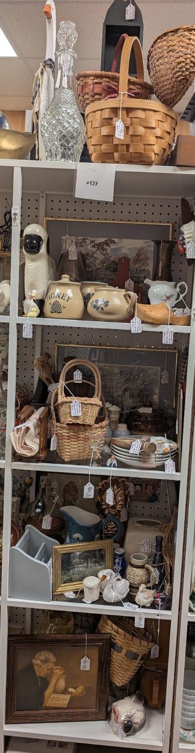 The Vintage Belle booth number 127 at Quality Consignments in Colchester Connecticut