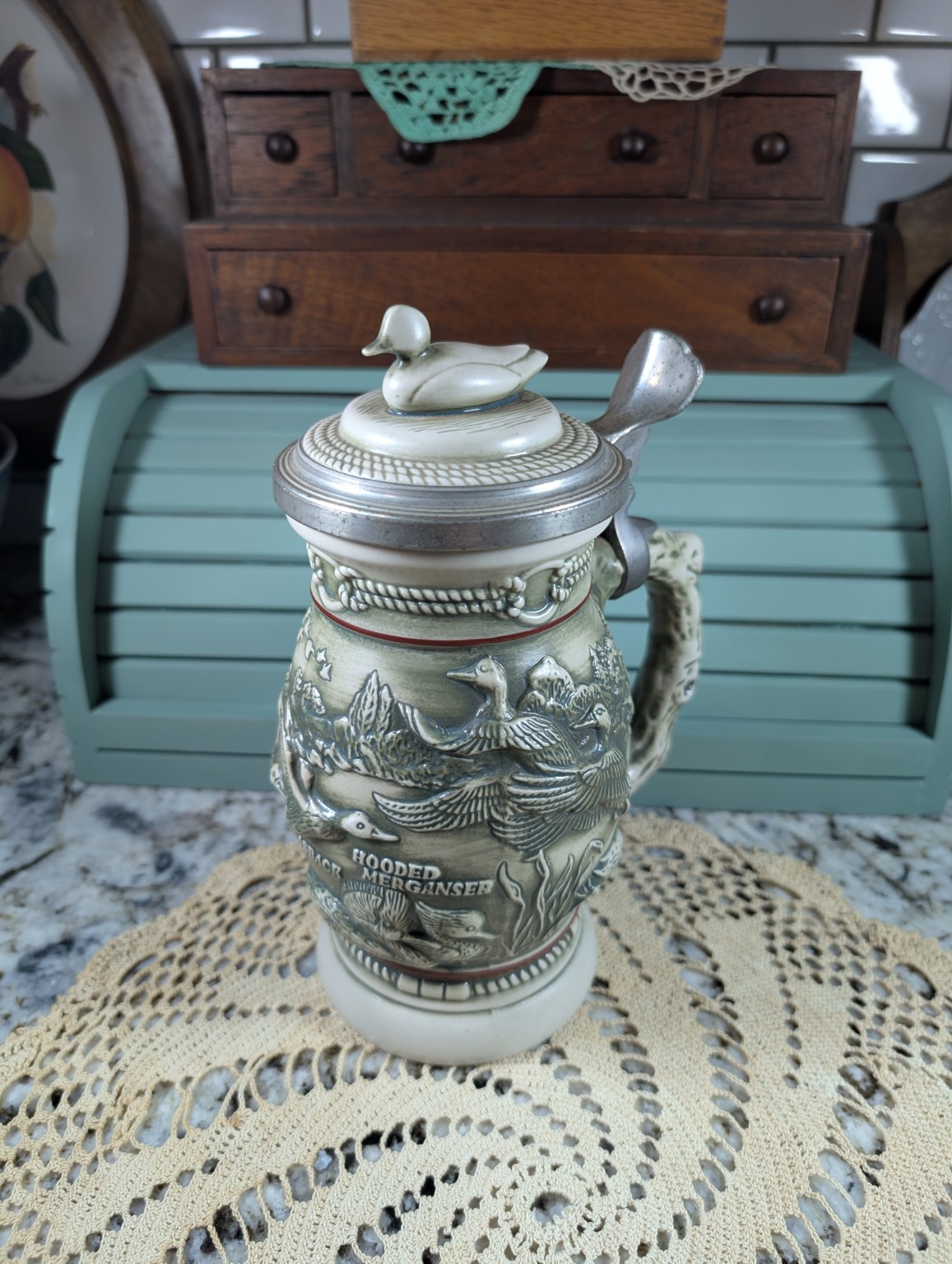 Vintage duck stein